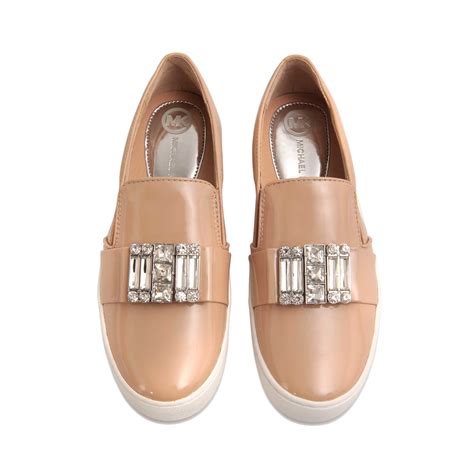 dames slip on michael kors|michael kors slip on flats.